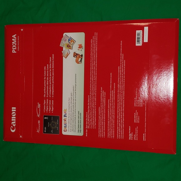 Canon Pixma Inkjet Photo Paper 13 x 9 20 Sheets New - Picture 4 of 5